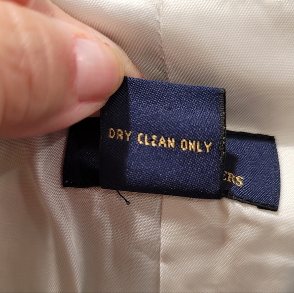 Sz 10 Brooks Brothers Patchwork Single Breasted Classic Blazer - Picture 9 of 11